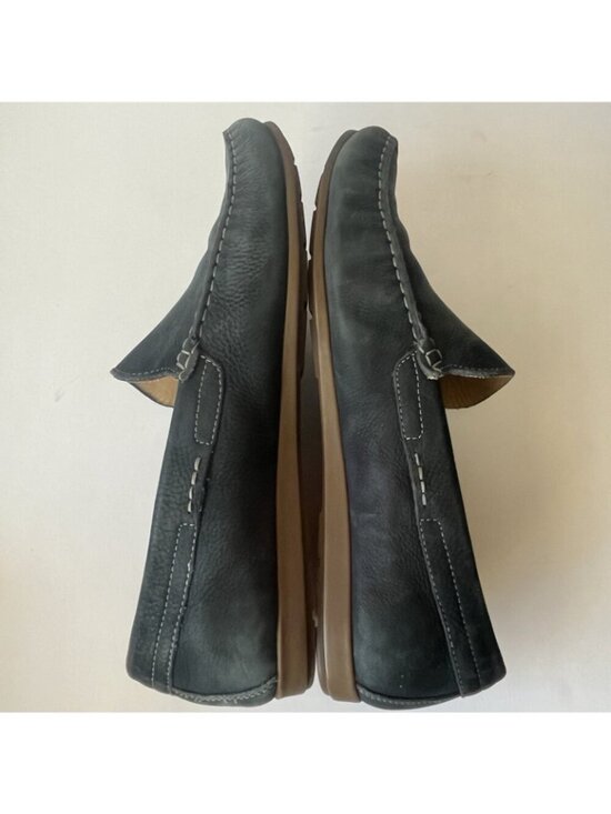 Mephisto Algoras Cool-Air Driving Loafer Mens 12 Moccasins Blue Suede Leather main image 12